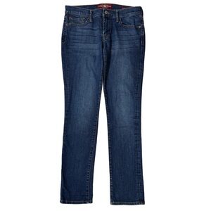 {Lucky Brand} "Sweet N Straight" Blue Y2K Low Rise Straight Leg Denim Jeans